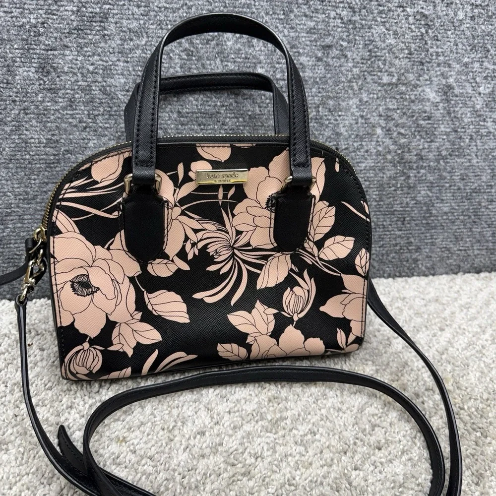KATE SPADE Mini‎ Reiley Laurel Way Gardenia Satchel Crossbody Bag purse